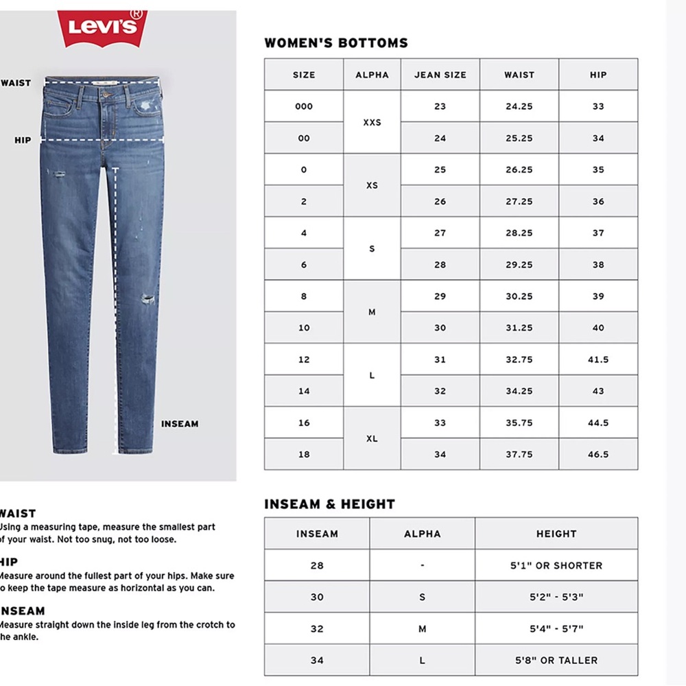 Levi's 725 High Rise Bootcut Jeans - Picture 5 of 5